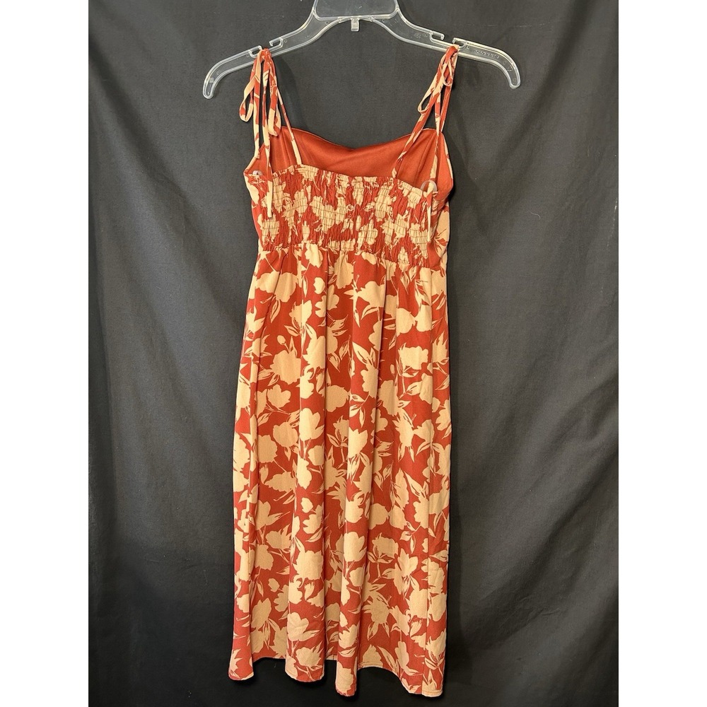 Timing Los Angeles Coral Spaghetti Strap Dress Women's Small‎ New - Picture 8 of 10